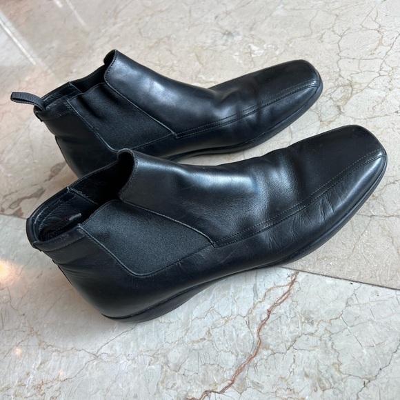 Prada Black Ankle Boot Mens Size 6.5 - Picture 8 of 14